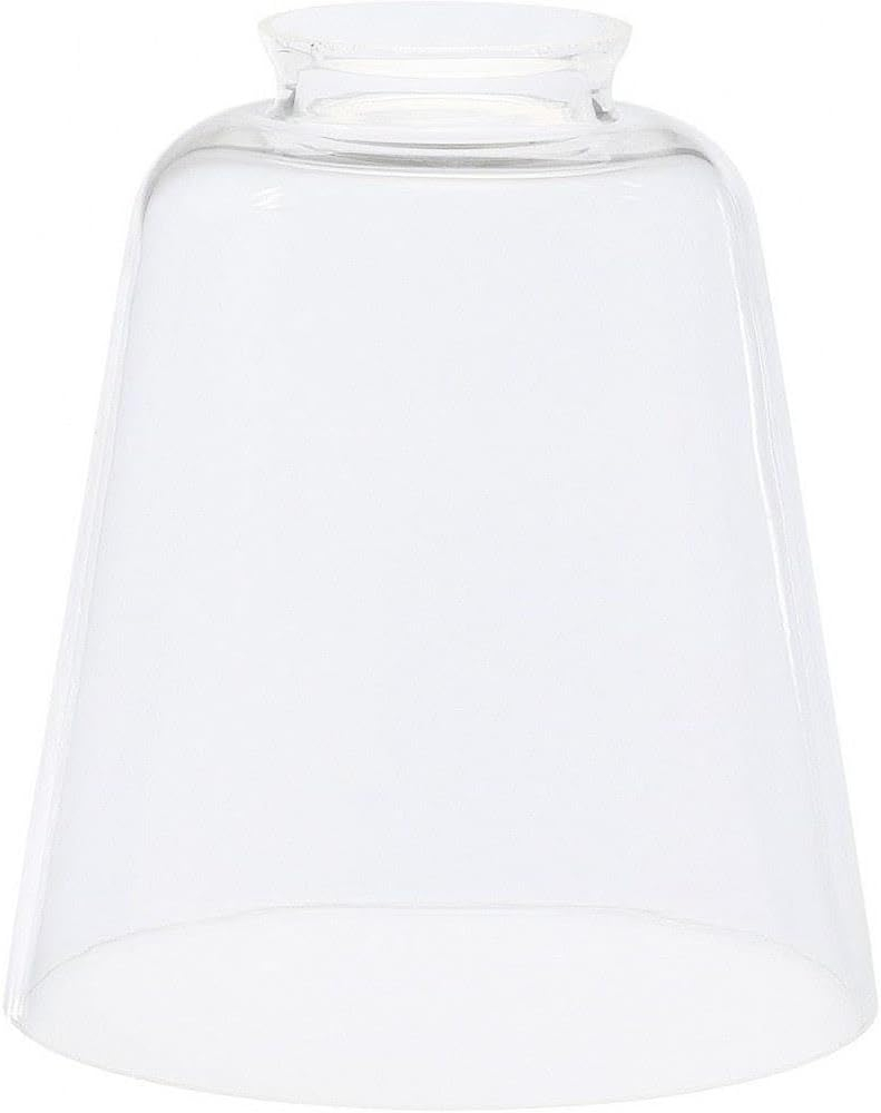 Clear Glass Bell Empire Shade for Lighting Fixtures