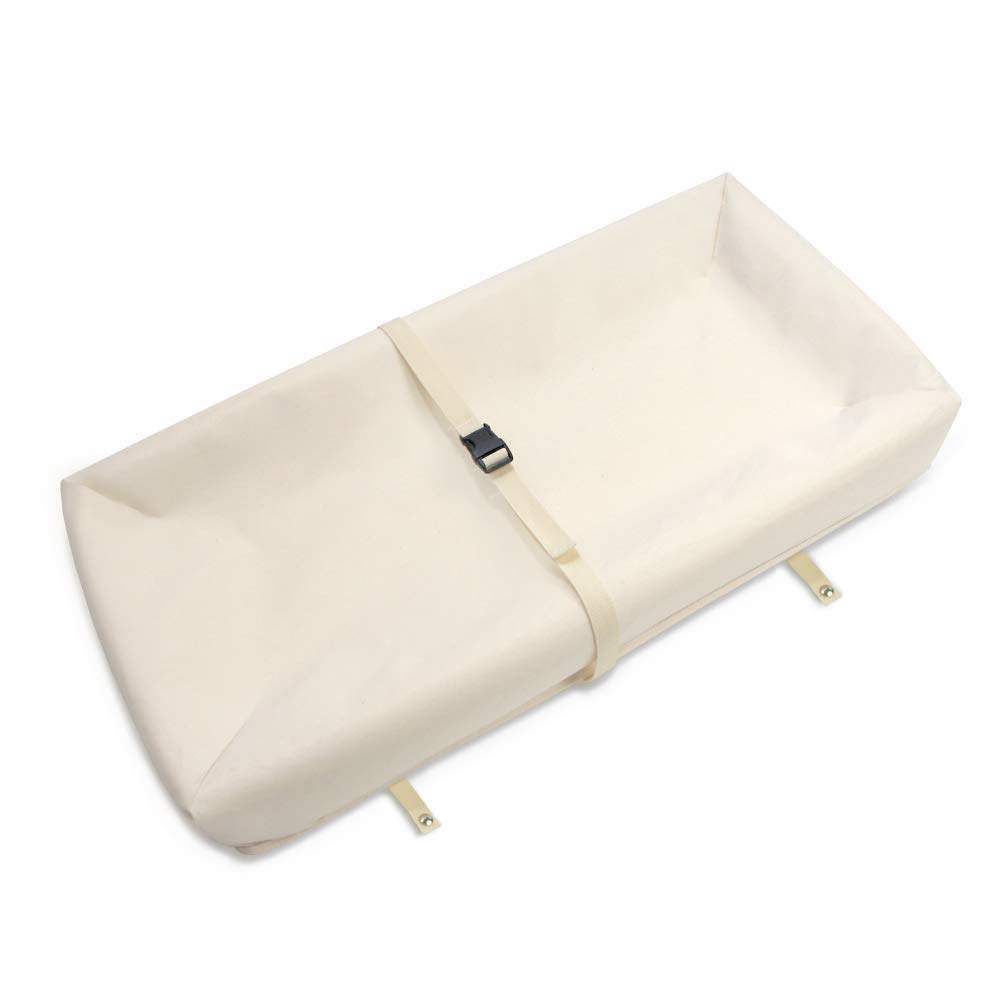 Organic Cotton 4-Sided Contoured Changing Pad with Waterproofing