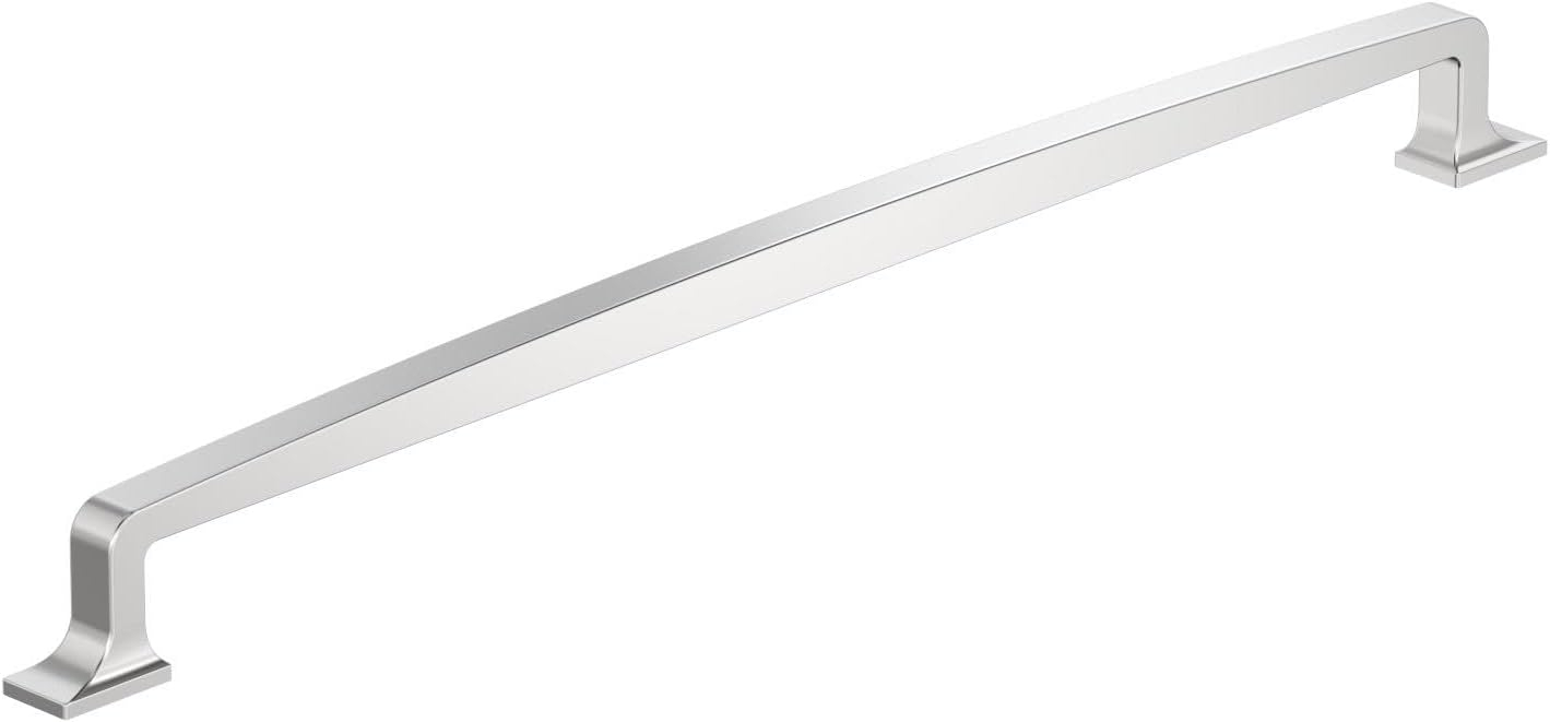 Amerock Westerly 18 inch (457mm) Center-to-Center Polished Chrome Appliance Pull