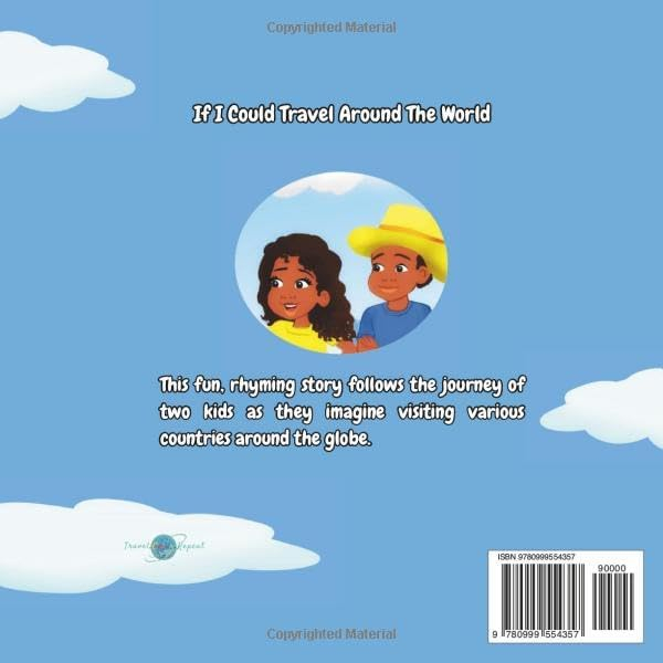If I Could Travel Around The World Children's Adventure Book