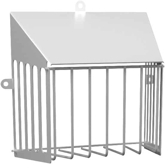 Bathroom & Dryer Vent Pest Guard/Helps Keep Rodents & Birds Out/Bathroom and Dryer Vent Cover Outside/Bird Guard Vent Covers/Dryer Vent Screen Outside/Defender Access + DFR65 / 6.5" White