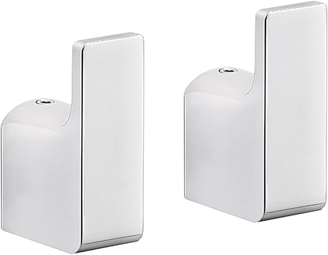 Orren Ellis Gedy PI27-13 Coralle Wall Mounted Bathroom Robe Hook (Set of 2)