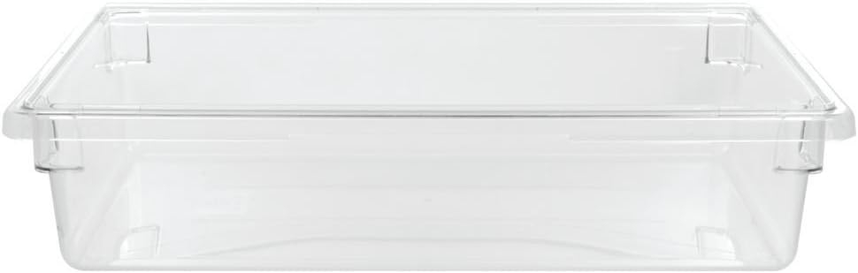 Clear Polycarbonate Food Storage Box, 18 x 26 x 6 Inches