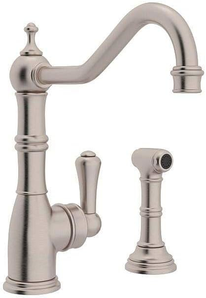 Edwardian Kitchen Faucet With Side Spray