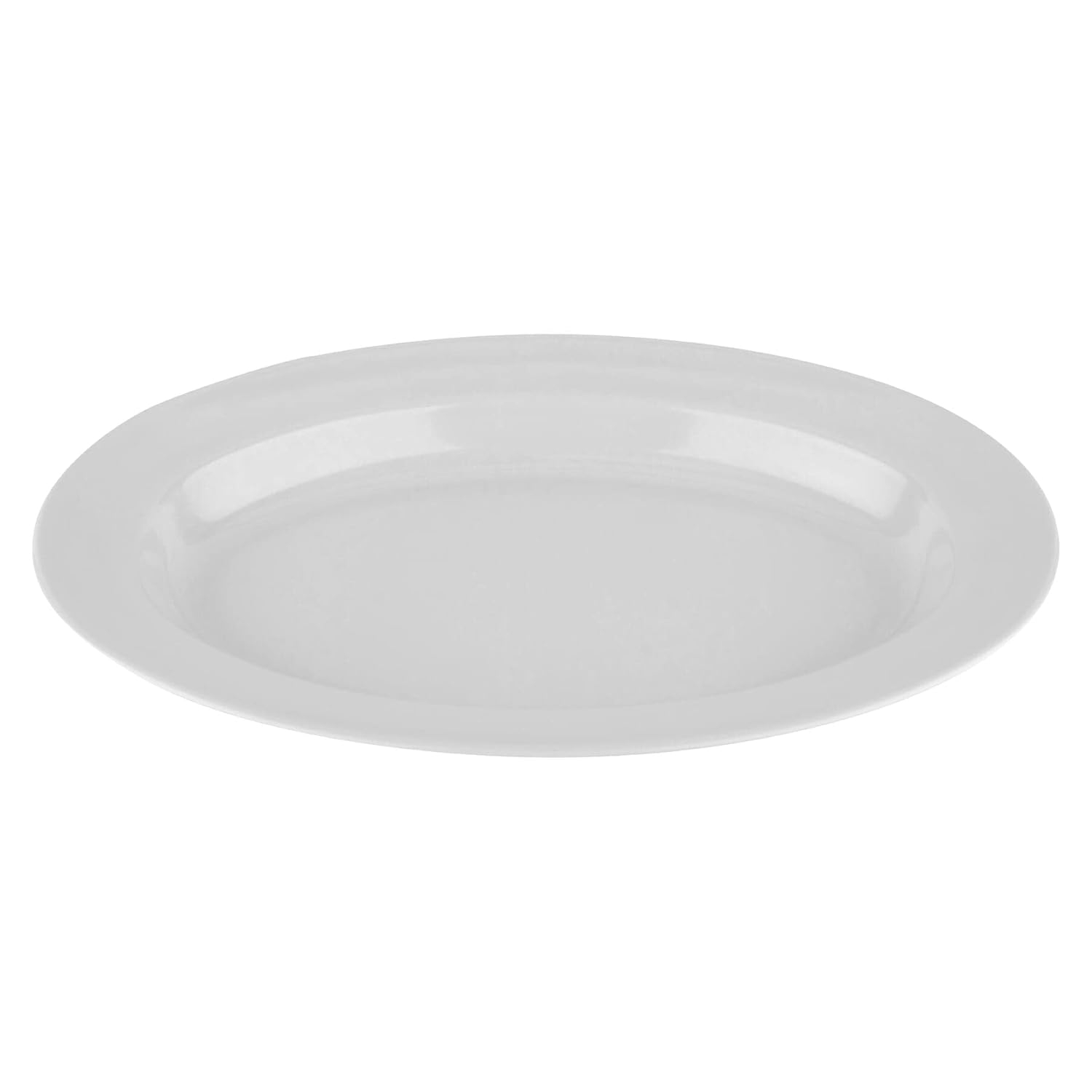 G.E.T. ML-15-W – 18" X 13" Oval Platter, 1.75" Deep