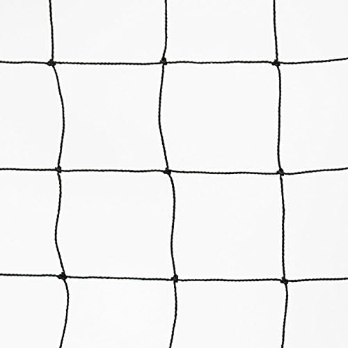 Netting Noa Store Nylon Mesh Anti Bird Netting Aviary Netting and Poultry Netting [25 x 50] ft 13.78 in Black