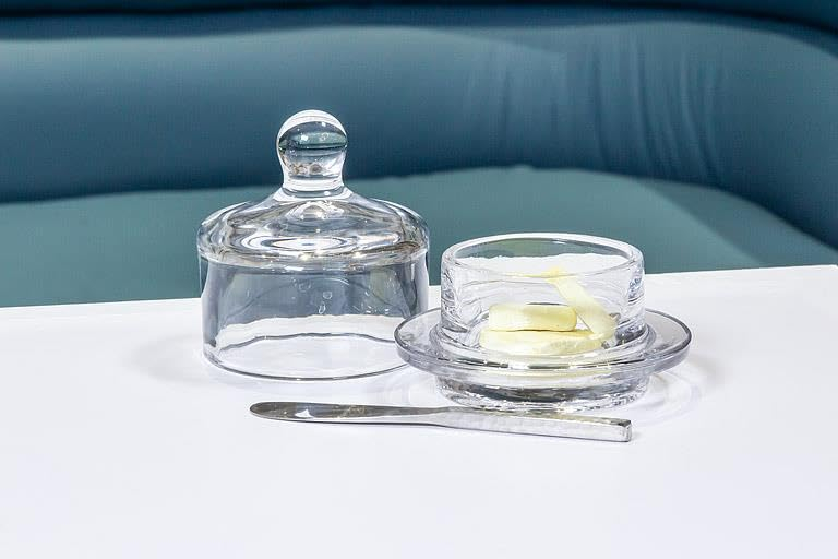 Abbott Collection Butter Dish w/ Dome, Small (2 pieces)
