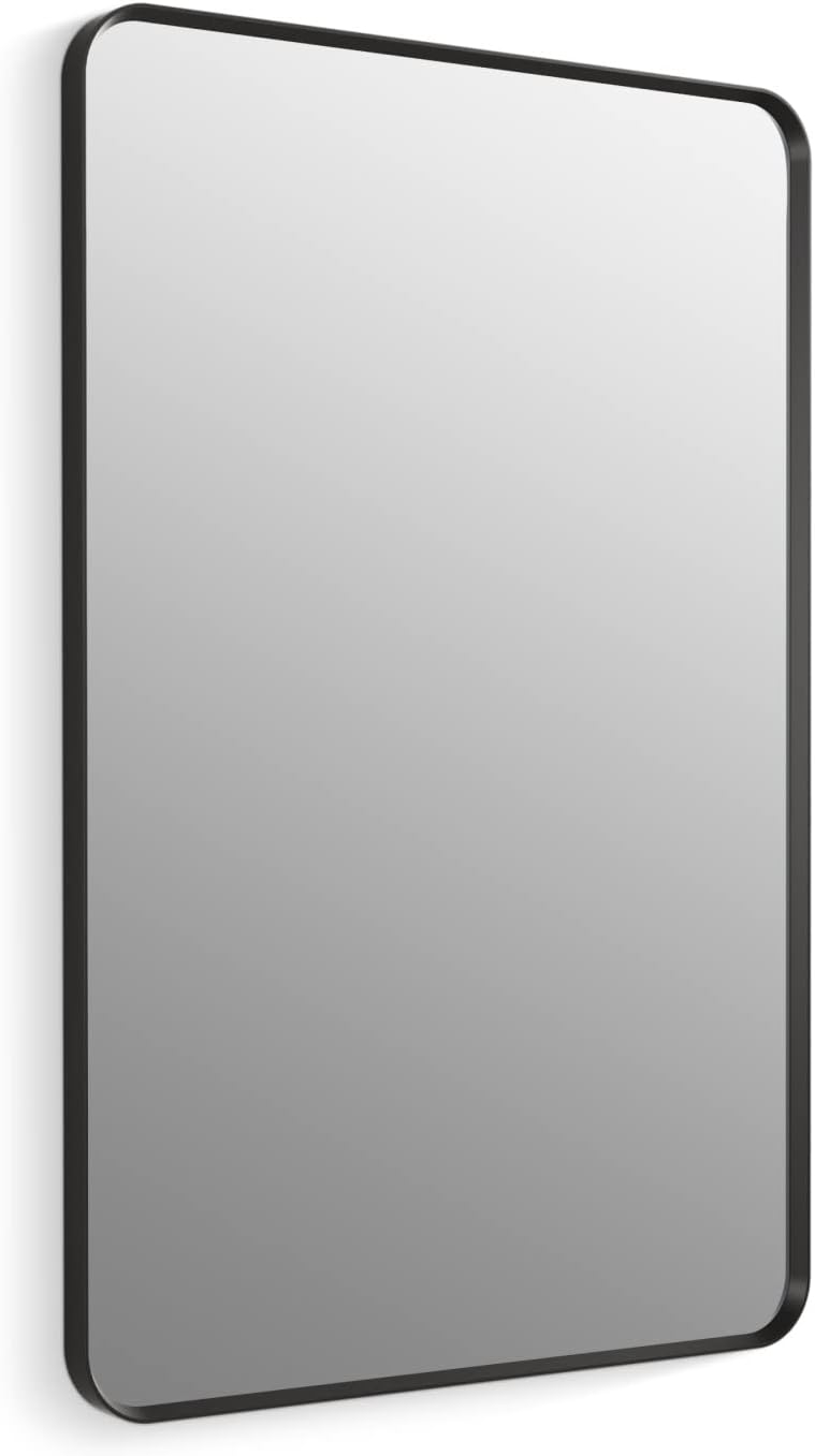 KOHLER Essential Rectangular Wall Mirror, Bathroom / Vanity Mirror with Frame