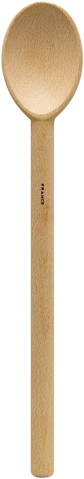 HIC Kitchen Deluxe Heavyweight French Beechwood Spoon, 13.75-Inches