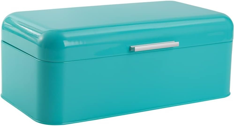 Culinary Couture Bamboo Bread Box for Kitchen Countertop - Large Capacity Storage BreadBox for Homemade Bread with Acrylic Window and Extra Top Storage