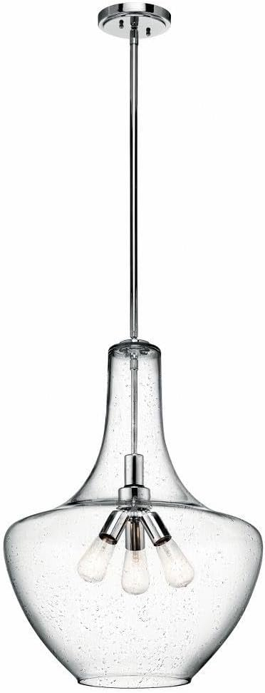Kichler Lighting - Pendant - Everly - 3 light Pendant - with Transitional