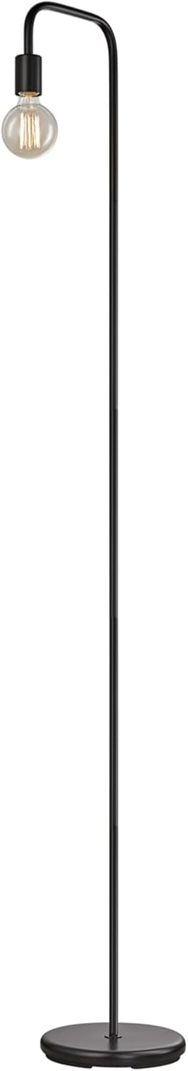 Globe Electric Holden 70" Brushed Steel Floor Lamp, 67067