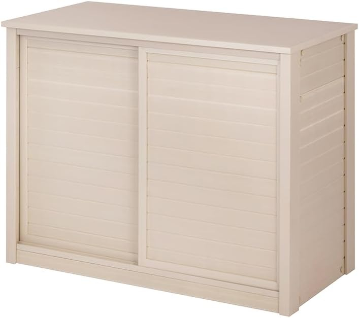 New Age Pet® ECOFLEX® Versa Stand Storage Cabinet for Pets, 36 in. Composite, Non-Toxic, Easy Assembly, Ideal for Extra Bedding, Food, Toys, Accessories Storage