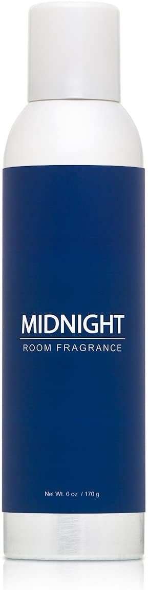 Room Fragrance Air Freshener Spray Concentrated Bathroom, Kitchen, Car, or Office Deodorizer, U.S.- Made by AP Fragrance (MIDNIGHT)