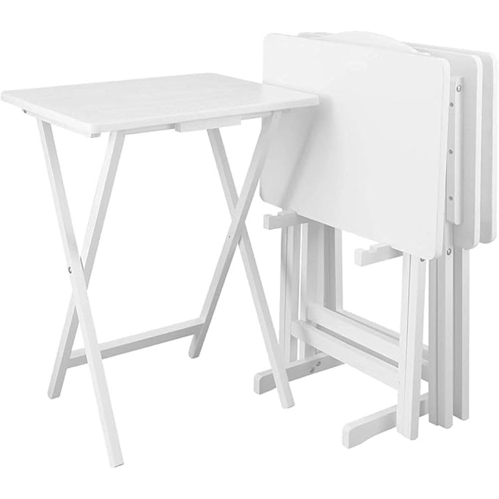 Yu Shan Co. USA, Ltd. 19'' Solid Wood Rectangular Portable Folding Table
