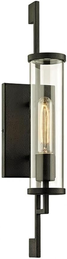 Troy Lighting Park Slope 1 - Light Wall Light in  Iron Clear Shade