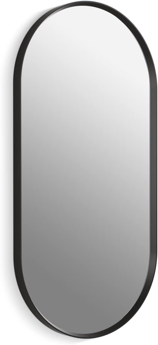 Essential Capsule Wall Mirror, Bathroom/Vanity Mirror with Frame
