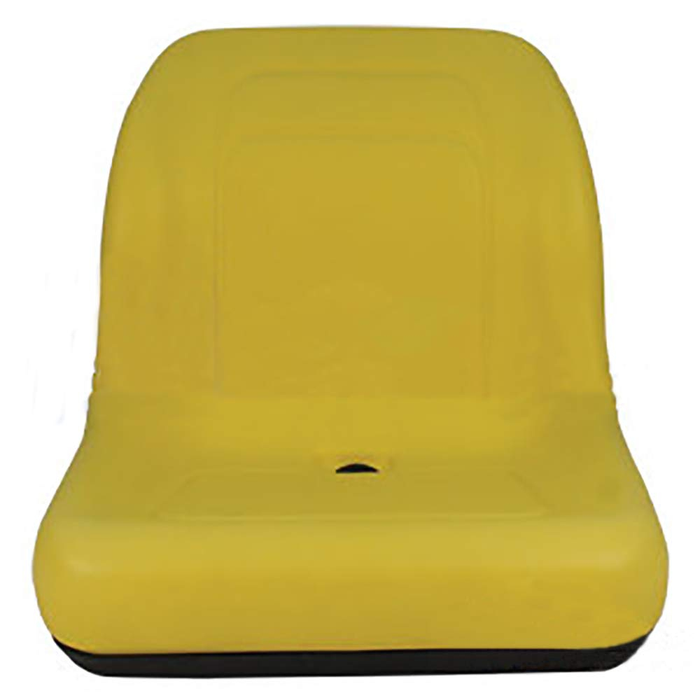 Universal Heavy-Duty Yellow Vinyl Tractor Seat