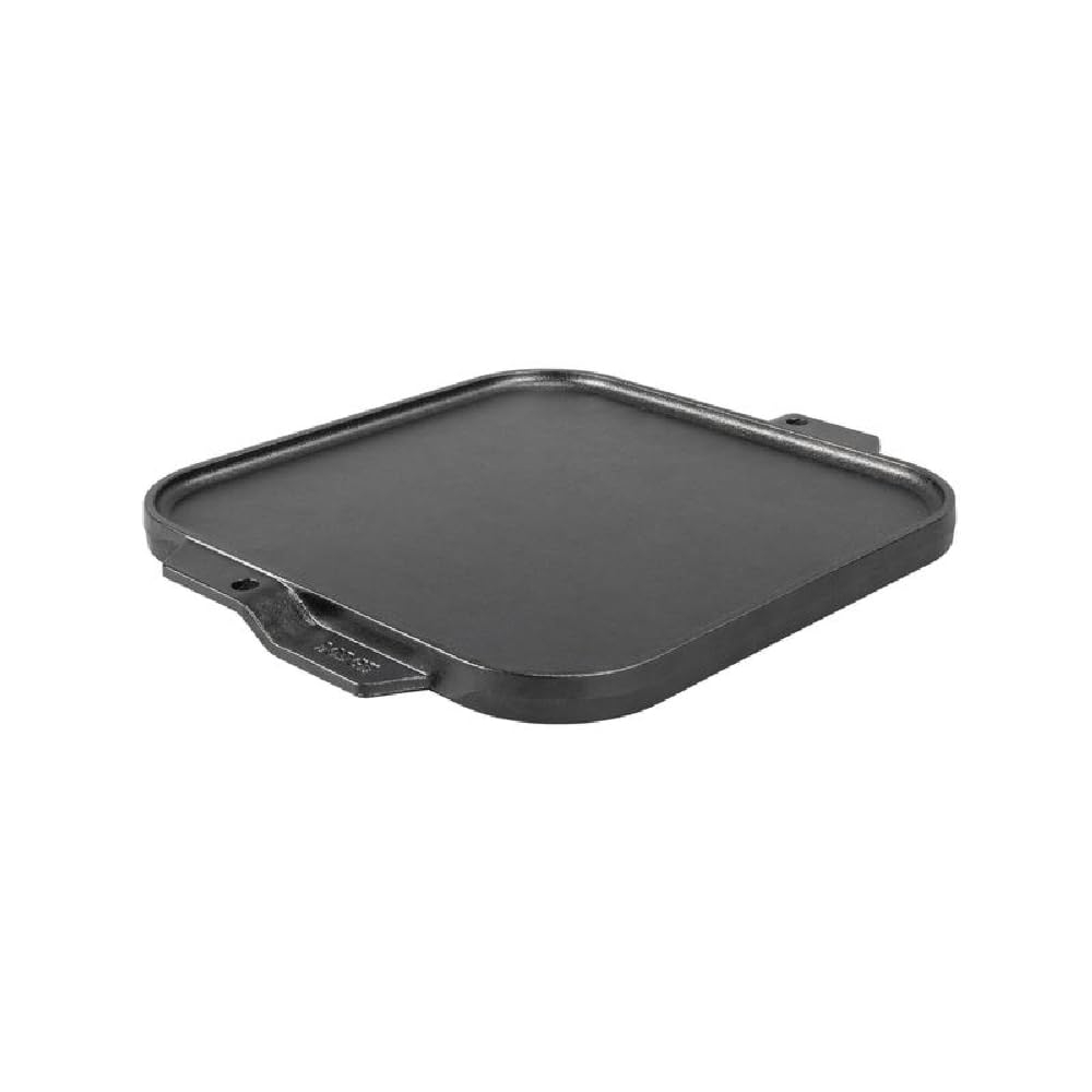 Lodge Logic LSRG3 Pre Seasoned Single Reversible Grill Griddle