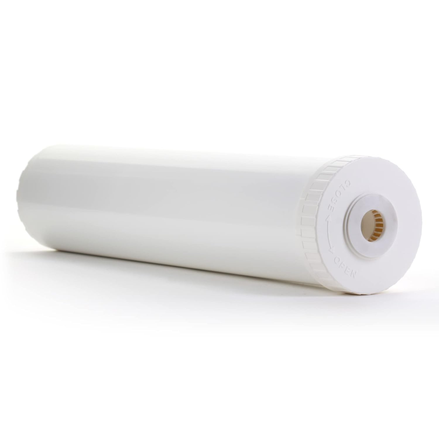 Hydronix EC-4520W White Empty Water Filter Cartridge Durable Construction For Pre Post, Fits Standard Housings 4.5 x 20