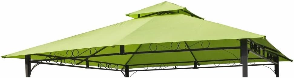 10 ft. Gazebo Canopy St. Kitts Replacement Top, Light Green