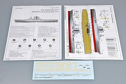 1/700 USS Saratoga CV3 Aircraft Carrier