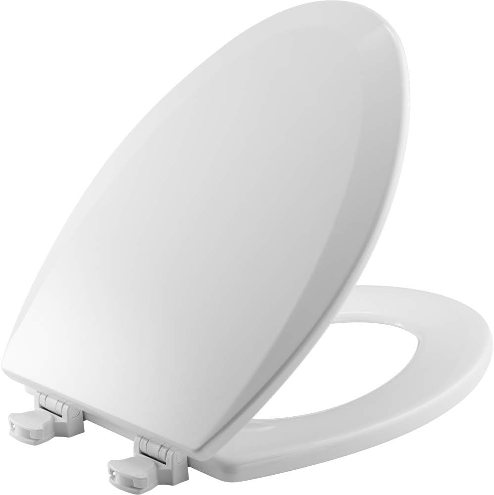 Church 585EC Lift-Off Wood Elongated Toilet Seat, Available in Various Colors