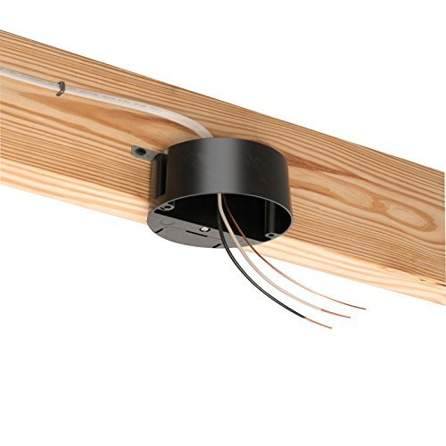 Adjustable Non-Metallic Ceiling Fixture Box for Drywall