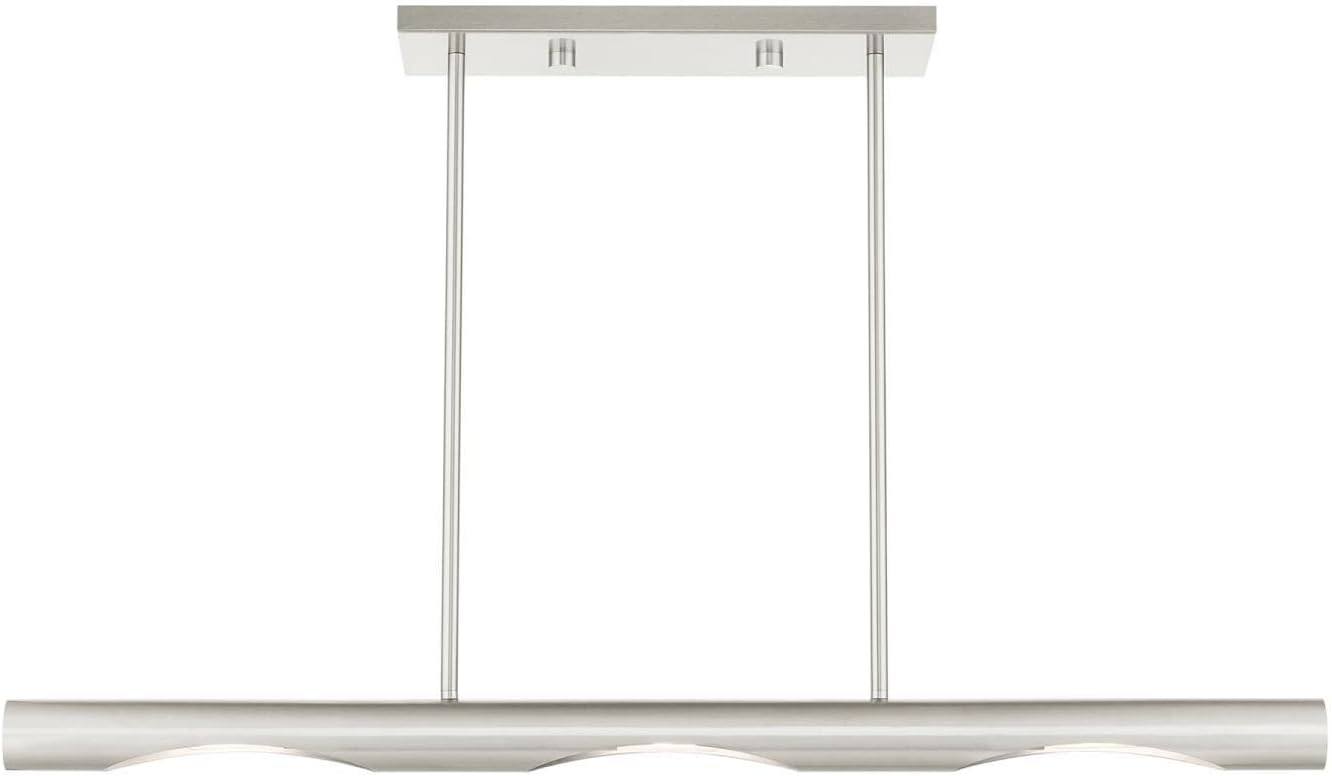 Livex Lighting Acra 3 - Light Chandelier in  Brushed Nickel