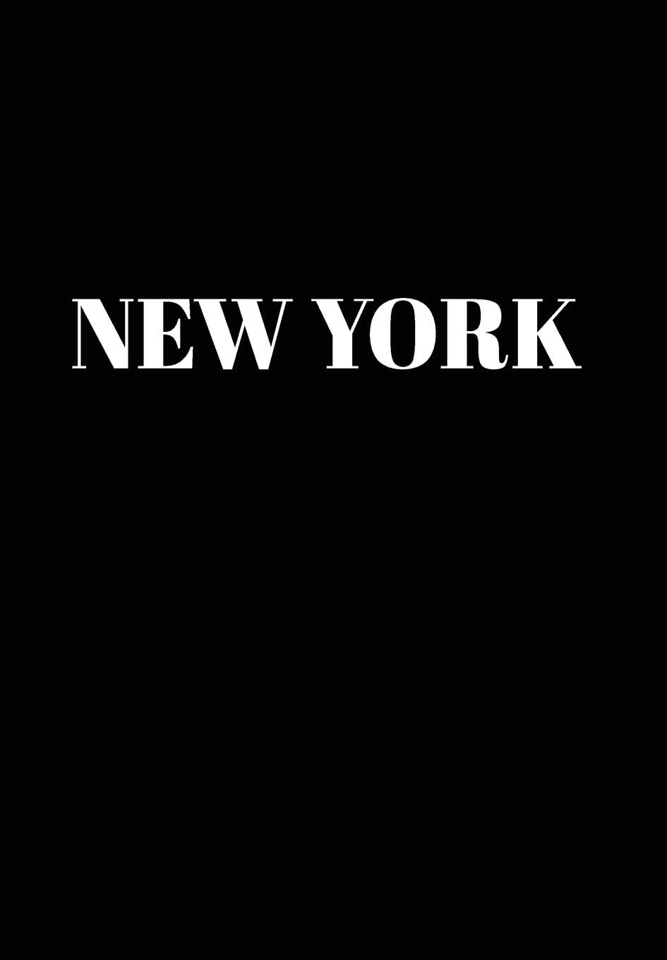World Fashion Cities New York: Hardcover Black Decorative Book for Decorating Shelves, Coffee Tables, Home Decor, Stylish World Fashion Citie, Book 2, (Hardcover)