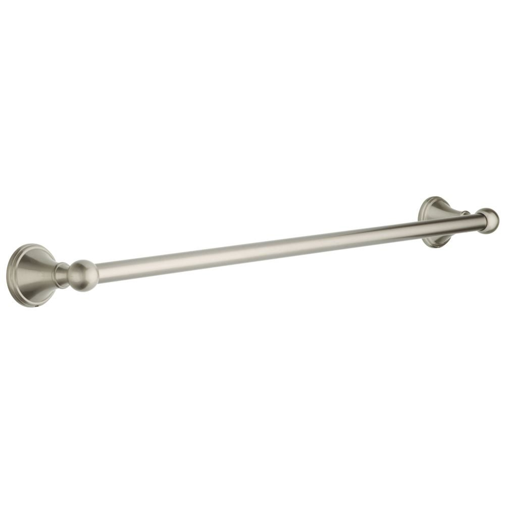 DELTA FAUCET 138031 Crestfield, Bath Hardware Accessory, 24 Towel Bar, Satin Nickel