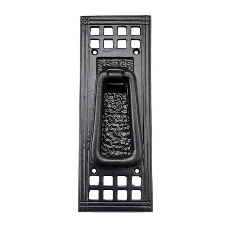 Adonai Hardware "Joppa Antique Iron Door Knocker (Black Powder Coated)