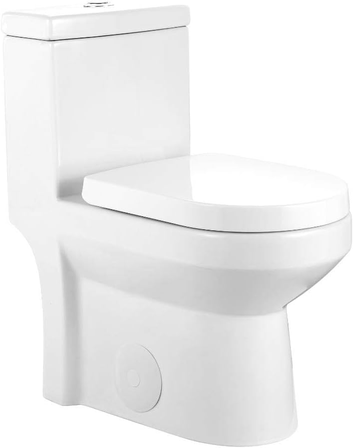 Tiny Bathrooms White 24.5in Elongated Toilet