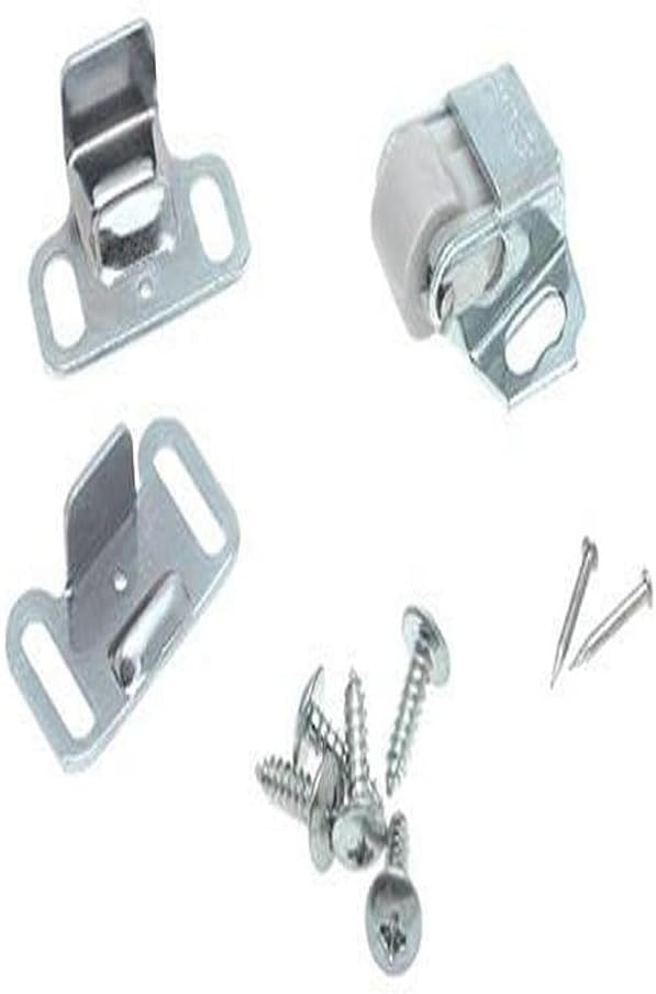 Amerock Bp9823 Functional Hardware 1-1/2" Long Steel Roller - Permabrite Zinc