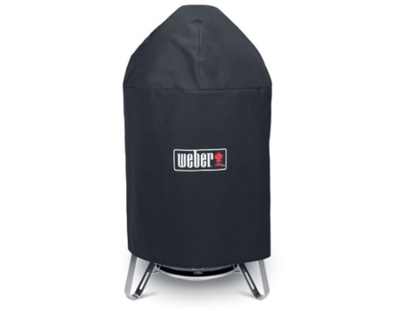 Weber 20-in W x 32.5-in H Black Charcoal kettle grill Cover