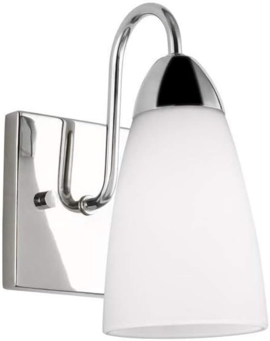 Sea Gull Lighting Generation 4120201-05 Transitional One Light Wall Sconce from Seagull-Seville Collection in Chrome Finish