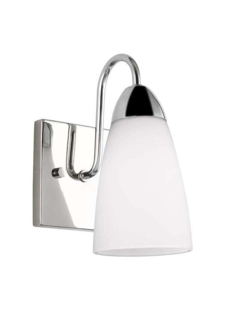 Sea Gull Lighting Generation 4120201-05 Transitional One Light Wall Sconce from Seagull-Seville Collection in Chrome Finish