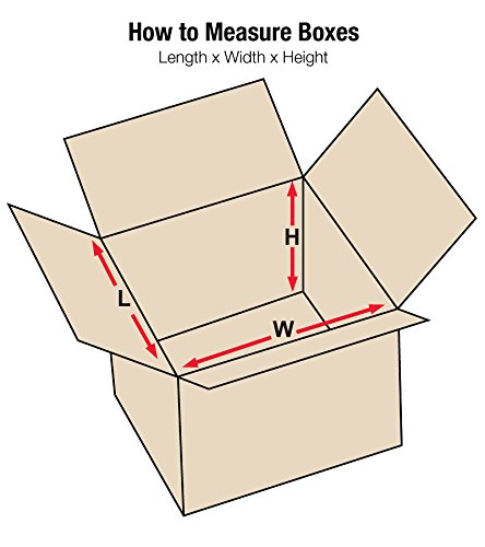 Box Partners Heavy-Duty Boxes 12" x 12" x 12" Kraft 25/Bundle HD1212