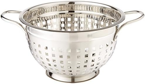 5.5" Stainless Steel Wire Strainer W/Stay Cool Black Handle