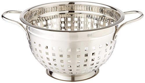 5.5" Stainless Steel Wire Strainer W/Stay Cool Black Handle