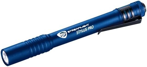 Streamlight 66122 Stylus Pro Blue Penlight with White LED