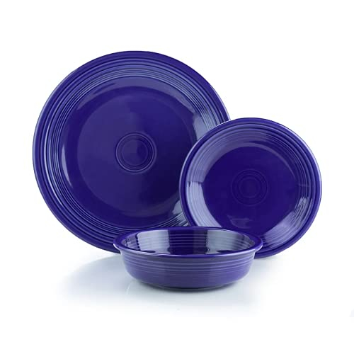Fiesta Fiesta Classic Rim 12-Piece Dinnerware Set, Service for 4 (Set of 4)