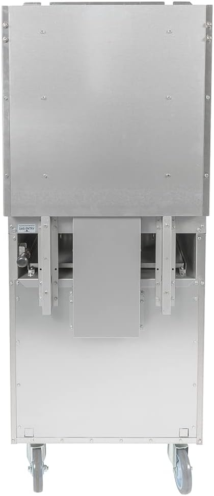 MoTak 24" Stainless Steel Commercial Gas Range with Standard Oven
