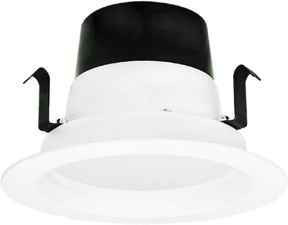 White 4-Inch LED Recessed Downlight Retrofit Kit