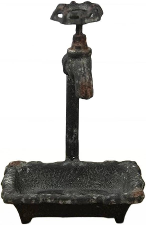 Colonial Tin Works Old Fashioned Water Faucet Bathroom or Kitchen Sink Soap Dish