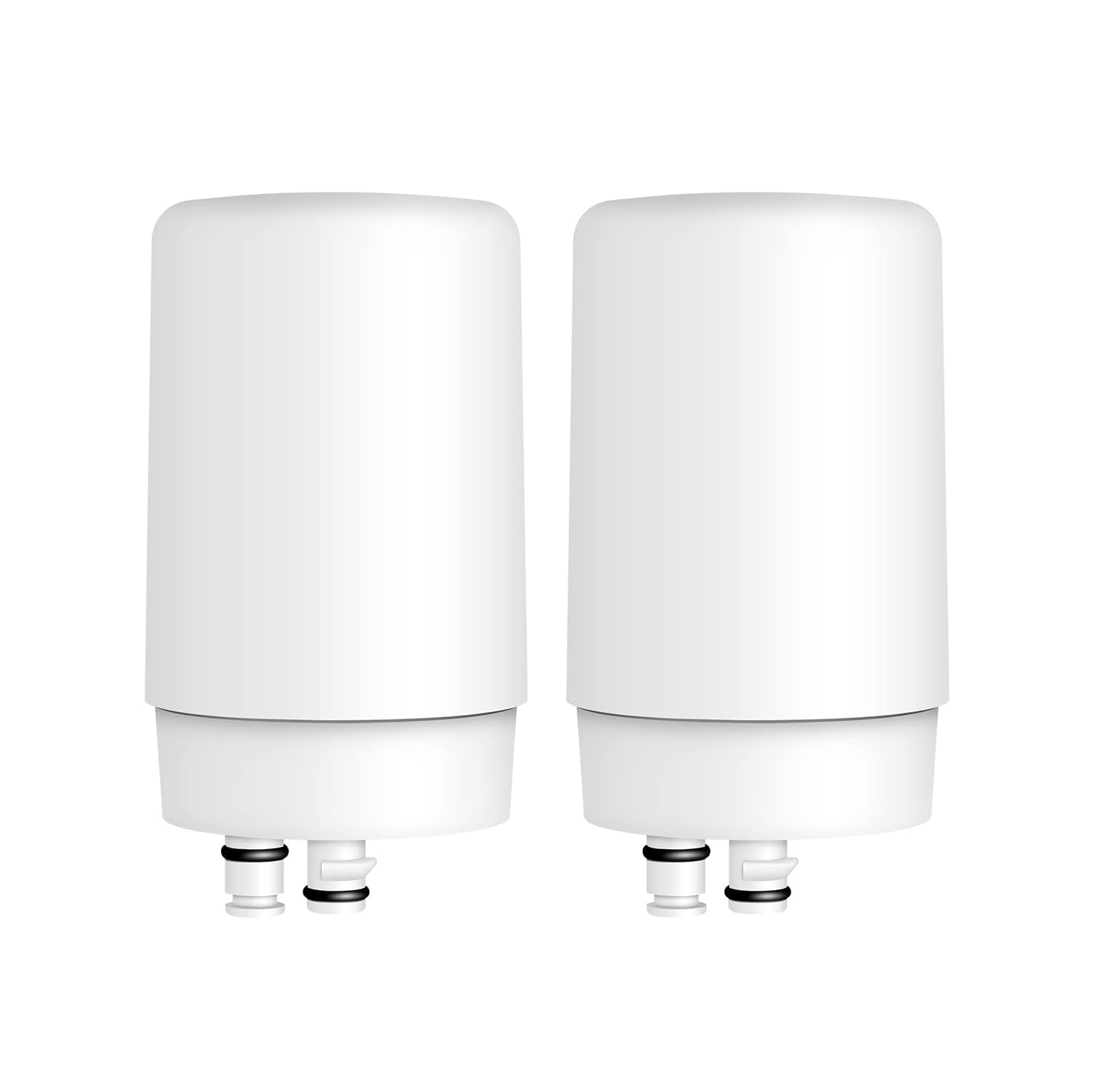Fil-Fresh 2-Pack Faucet Filter Replacement for Brita Faucet Filtration System, NSF Certified to Reduce Chlorine, BPA-Free, Lasts 4-Months or 100 Gallons, White