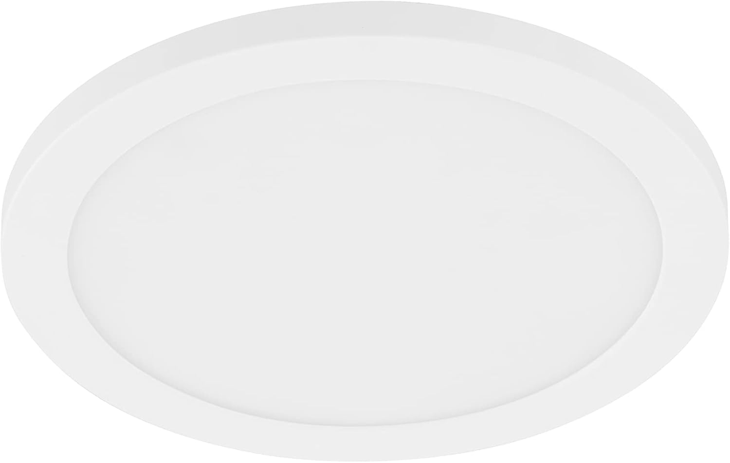 EGLO Trago 9 1 -Light 8.86-in White Flush Mount Light ENERGY STAR Certified