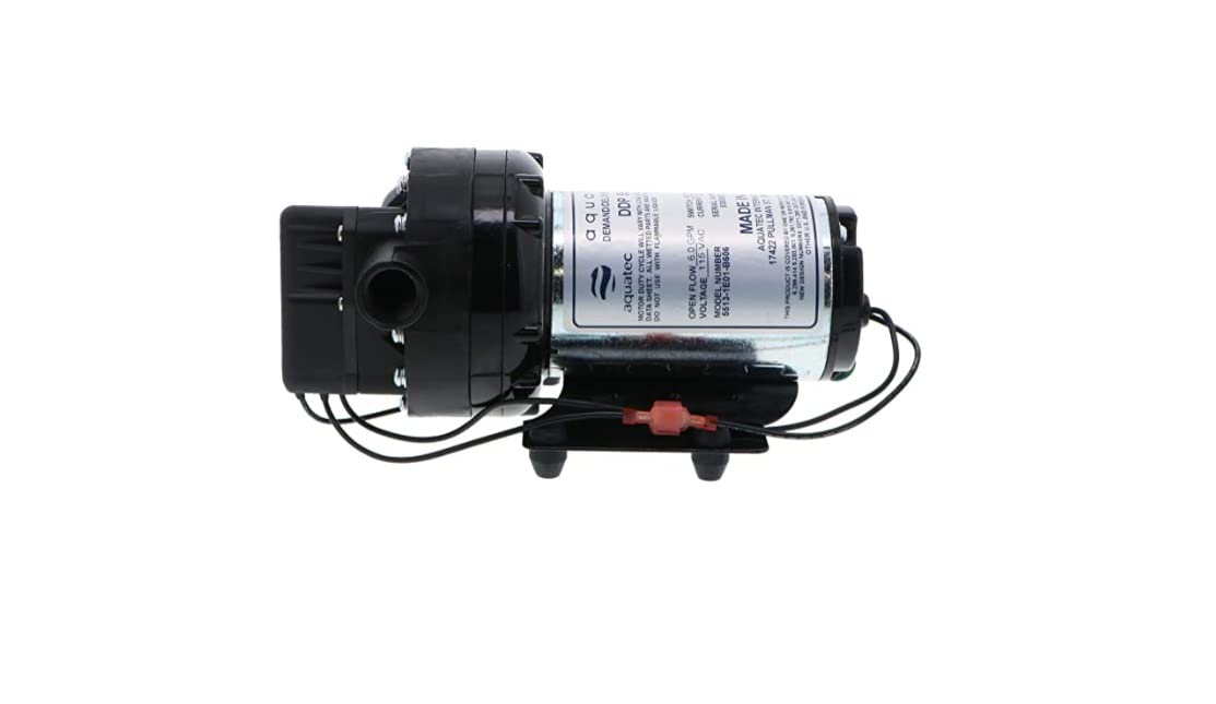 Aquatec 550 Series 2.8 GPM Black and Silver Water Pump
