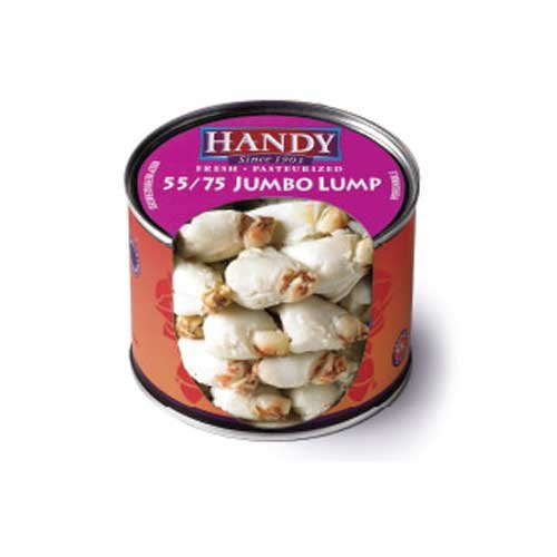 Handy Jumbo Lump Pasteurized Crab Meat, 1 Pound - 6 per Case