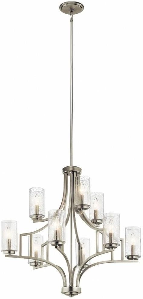 Kichler Lighting Vara 9 - Light Chandelier in  Brushed Nickel